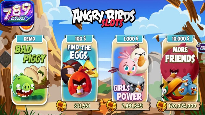 Angry Birds Slot 789Club là một phiên bản slot game được phát triển dựa trên tựa game nổi tiếng