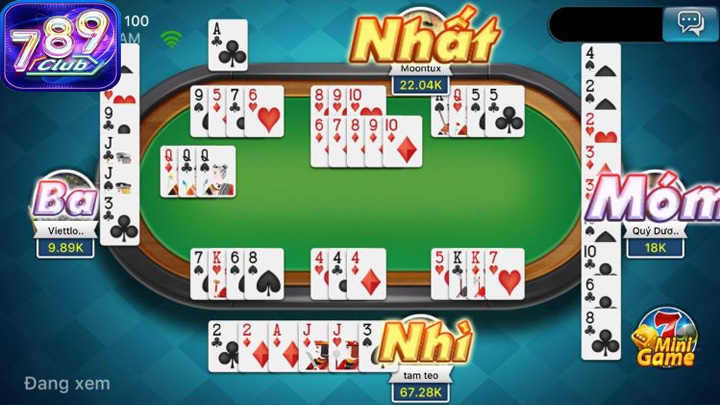 Trò chơi sử dụng bộ bài tây 52 lá và có thể chơi từ 2 đến 4 ngườ