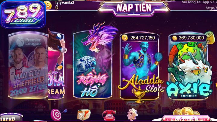 Trò chơi Pokemon 789Club sử dụng hệ thống cuộn slot