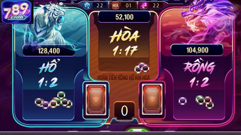 Rồng Hổ 789Club là trò chơi dựa nhiều vào may mắn