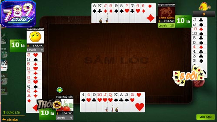 Sâm 789Club có cách chơi tương đối đơn giản và dễ hiểu